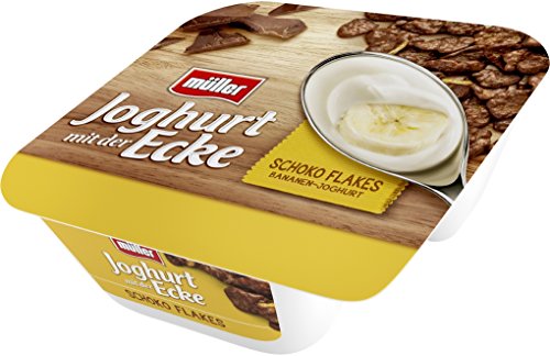 Müller Joghurt mit der Ecke Schokoflakes, 150g