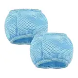 2 Stück Netzabdeckung für Ersatzfilter, Schutznetze kompatibel mit Whirlpools Filter, Filterkartuschen mit Schutznetzen für Whirlpoal, Ersatz Filter Filterkartusche Zubehör für Aufblasbare Pool