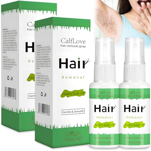 Hair Enthaarungscreme Haarentfernungscreme Spray, Gesichtshaarentferner für Frauen, Sanfte beruhigende Enthaarungscreme für Gesicht und Körper