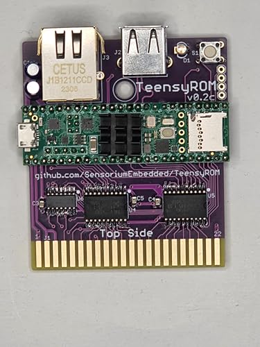 TeensyROM Cartridge C64 C128 ROM Emulator Fast Loader MIDI Internet cartridge