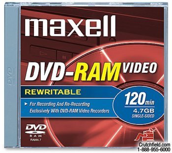 Maxell 567614 DVD-RAM Video 4,7GB Kartusche