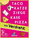 Blue Orange, Taco Katze Ziege Käse Pizza: Voll Verdreht, Partyspiel, Kartenspiel, 2-8 Spieler, Ab 8+ Jahren, 10 Minuten, Deutsch