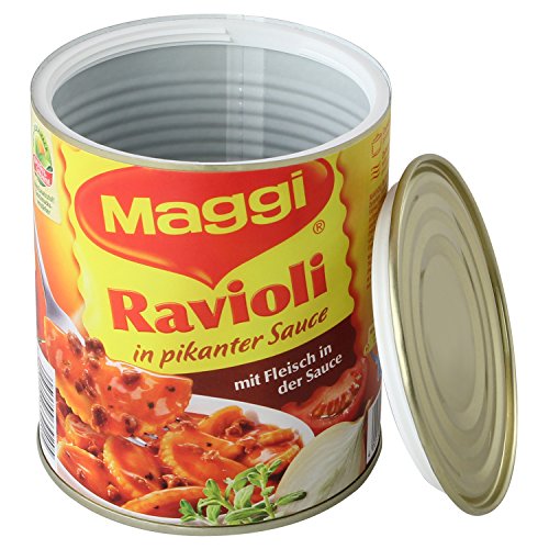 Plastik Fantastik Manuell Geldversteck Dose Ravioli, Kunststoff, Silber