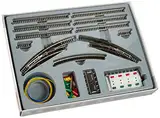 Märklin - 8193 - Spur Z - Starter Set Erweiterung - Gleissystem Erweiterung - Detaillierte Ausführung - Ideal für Modellbahnliebhaber - Maßstab 1:220