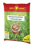 WOLF Garten WOLF-Garten - 2-in-1: Unkrautvernichter plus Rasendünger SQ 450, beige