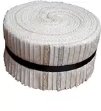 Best of Tone in Tone Neutral Blenders Jelly Roll 40 vorgeschnittene 6,3 cm Quilt-Stoffstreifen