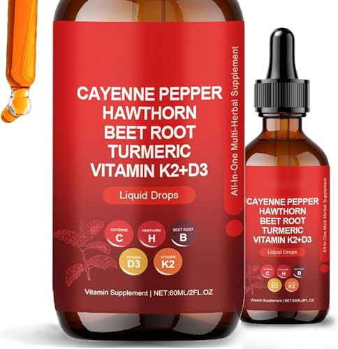 Aeluro Cayenne-Tropfen, Cayenne-Pfeffer-Extrakt-Flüssigkeit, Cayenne-Pfeffer-Tropfen, natürlicher Cayenne-Pfeffer-Flüssigkeitstropfen, Stoffwechsel-Boost (2)