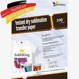 Subliking® Light Sublimationspapier/Transferpapier für Textilien und Feststoffe, 100 Blatt DIN A4