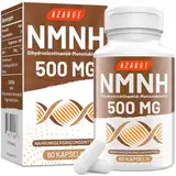 NAD-Kapseln Alternative, 500mg pro Portion, NAD-Ergänzungsmittel zur Steigerung des NAD+-Spiegels (60 stück (1er Pack))