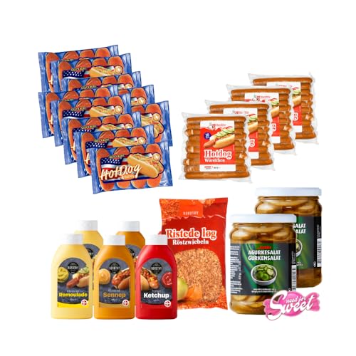 Mega Hot Dog Party Kit – Für die perfekte Party mit 40 Hot Dogs