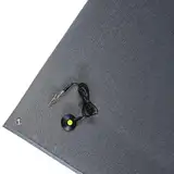 Steinbock ESD Anti-Ermüdungsmatte Ergo | BxL 600 x 1.500 mm | 1-lagig | rutschfest | grau | 10 mm Stärke | mit Erdungskabel | für ESD-Arbeitsplätze im 1-Schichtbetrieb | leichte Reinigung