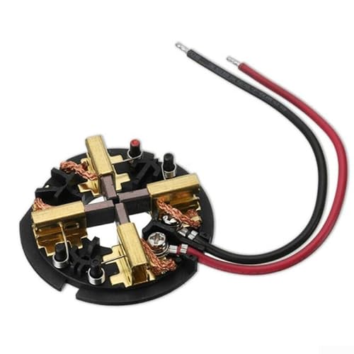 Simplistically Built Carbon Brush Holding System Made To Support a Variety Of Tool Functions across Multiple Voltage Platforms