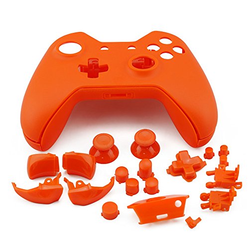 Schutzhülle Gehäuse Schutz Case Cover für XBOX ONE Controller 23-teilig Orange