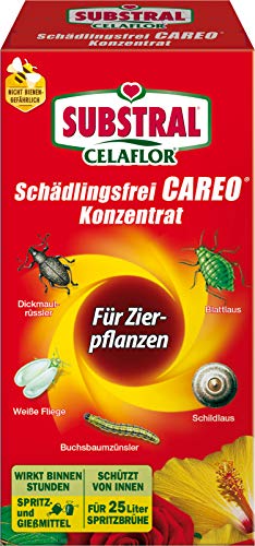 Substral Celaflor Schädlingsfrei Careo Konzentrat für Zierpflanzen, gegen Blattläuse, Buchsbaumzünsler, etc. 250 ml