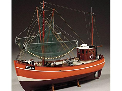 Billing Boats Cux 87 Krabbenkutter Modell-Set B474 im Maßstab 1:33