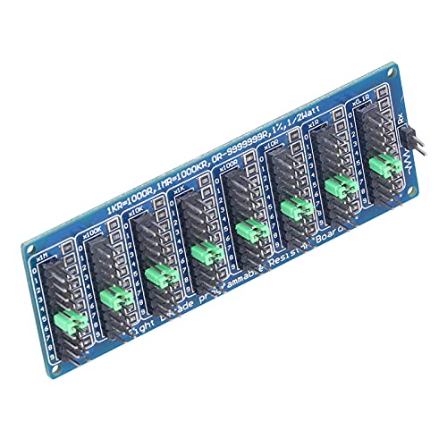 0,1R 999999R Programmierbare Widerstandskarte 8 Abschnitte für das Elektronische Bildungsdesign