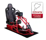 SPEEDMASTER ® Pro Rot - Carbonfaser Optik - Nürburgring Edition - Gaming Rennsitz - PS4 XBOX - simulator