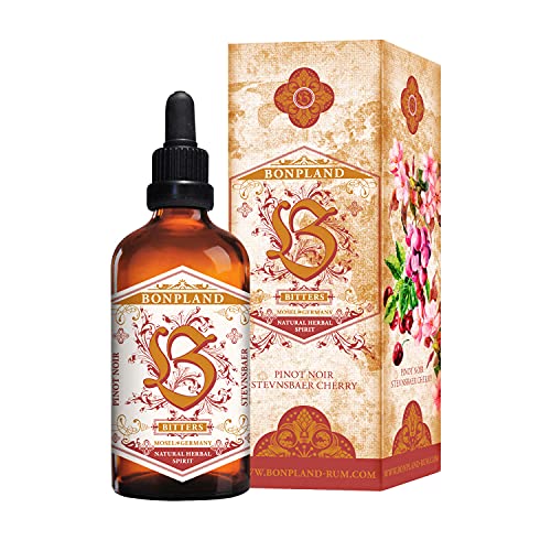 Bonpland | Rum Bitters | Stevnsbaer Cherry Pinot Noir | 100 ml | Exotische Aromen der Welt & regionale Zutaten der Moselregion