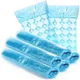 com-four® 50X Eiswürfelbeutel für bis zu 1200 Eiswürfel - Eiswürfeltüten, Eiswürfelfolie, Eiskugelbeutel - Ice Cubes, Eiskugeln für Kaltgetränke, Erfrischungsgetränke, Cocktails (50 Stück)