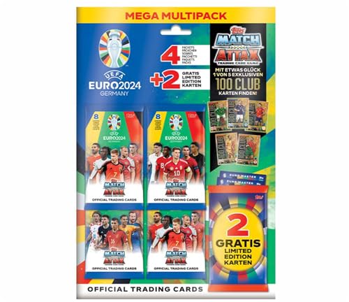 Topps Euro 2024™ Match Attax Ultra MEGA Multipack Trading Cards