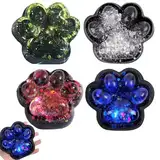 4 Stück Fufu Squishy, Squishy Pfote, katzenpfoten Squishy, Taba Squishy, Pfoten Squishy, Squishy Cat Paw, Süße Katzenpfoten Stressabbau Fidget Toys für Kinder und Erwachsene (Zufällige Farben)