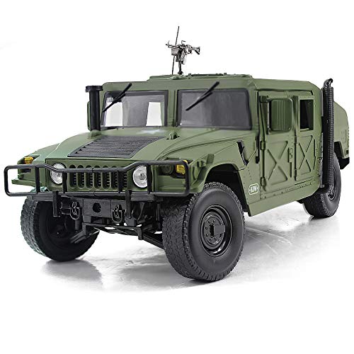 fisca 1/18 Modellauto Metall Gepanzertes Militärfahrzeug aus Metalldruckguss Schlachtfeld LKW