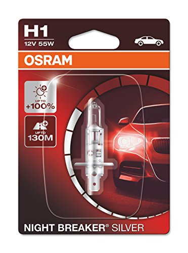 Osram Night Breaker Silver Halogen Birne - H1 - 12V/55W - Pro Stück