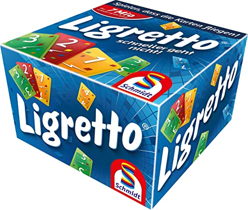 Schmidt Spiele 1101 Ligretto, blau, Kartenspiel