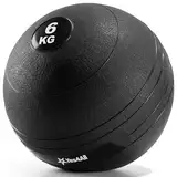 Yes4All Slam Ball - Smooth - KGs - 6KG, Schwarz