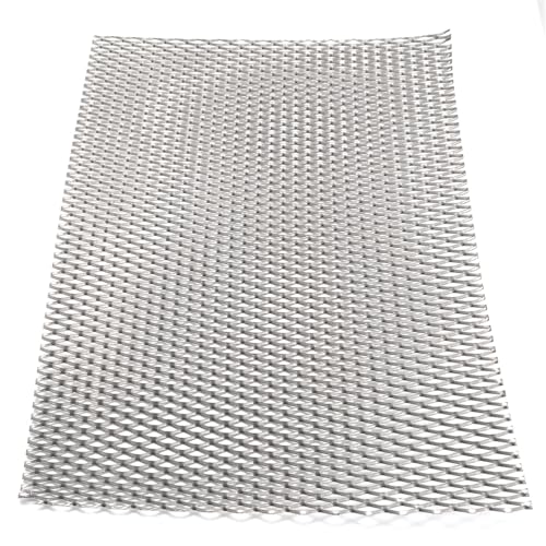 Maschinenbau Lochtyp Metall Titan Mesh Lochplatte Erweiterte Größe 200mm x 300mm x 0,5mm for Chemische Maschinen Strukturell