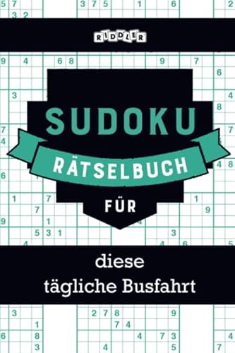 Sudoku Rätselbuch für diese tägliche Busfahrt