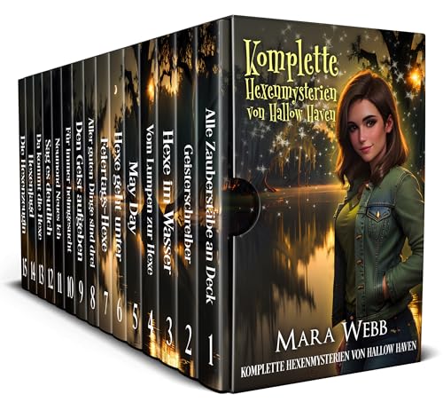 Komplette Hexenmysterien von Hallow Haven: Bücher 1-15