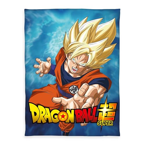 Herding Wellsoft-Flauschdecke Dragonball Super, 150 x 200 cm, Polyester