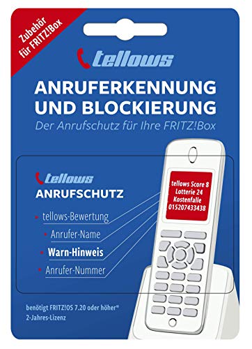 tellows Anrufschutz für die Fritz!Box - Festnetz Anruferkennung und Blockierung