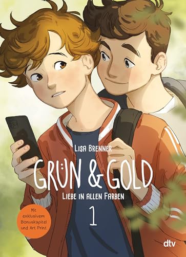 Grün & Gold – Liebe in allen Farben 1: Herzerwärmende Graphic Novel über die erste Liebe – mit charmantem Internatssetting | Mit exklusivem Bonusmaterial und Art Print