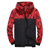 SRZYMJ Mantel Herren Lang Jacke Baumwolle Übergangsjacke Leicht Gefüttert Outdoorjacke Leicht Softshelljacke Steppweste Dünn Funktionsjacke Parka Winter Wintermantel Sportjacke Freizeitjacke