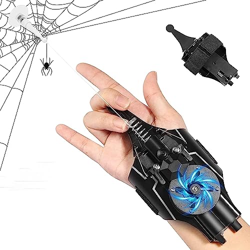 NEOVSUNY Spider Web Shooter,Spider Handschuhe Spinnennetz,Launcher-Handschuhe für Kinder,Web Launcher String Shooters Toy Superhelden-Rollenspiel-Spielzeug Tolles Geschenk Spider Cosplay Requisiten