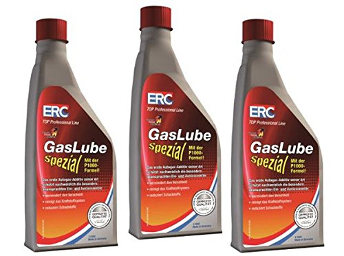 3 X 1 Liter ERC Gas Lube SPEZIAL 1000ml, Art.Nr. 52-0122-10 Gaslube