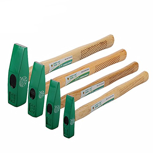 ChaRLes Machinist Hammer 100G/200G/300G/500G Mini Nail Hammer Installation Hammer Mallet Mit Holzhandle-Handle-Tools - 100G