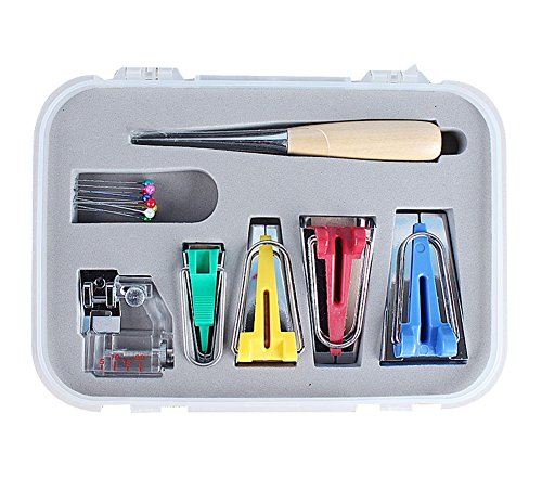 Eleoption Leder Nähen Set DIY Leder Handwerk Sticheln Werkzeuge Zubehör für Handgemachte Lederwaren, (16pcs/Set)