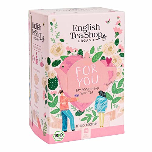 ETS "For You" Tee Geschenk Kollektion (5 Sorten) | personalisierbares Dankeschön Geschenk Geburtstag, Muttertag, Ostern | BIO 20 Teebeutel