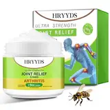 HRYYDS Bienengiftsalbe Gegen Schmerzen, Lindert Gelenkschmerzen, UnterstüTzt Die Gesundheit Von Gelenken Und Knochen, FöRdert Die Entspannung Der Muskeln Und Reduziert Schwellunge(1)