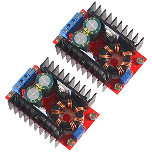 2Pcs 150W DC Step Up Boost Converter Modul Spannung Einstellbar 10-32V bis 12-35V Netzteil Buck Boost Converter Modul DC Interface Voltage Charger Module Netzteil Inverter Converter Board