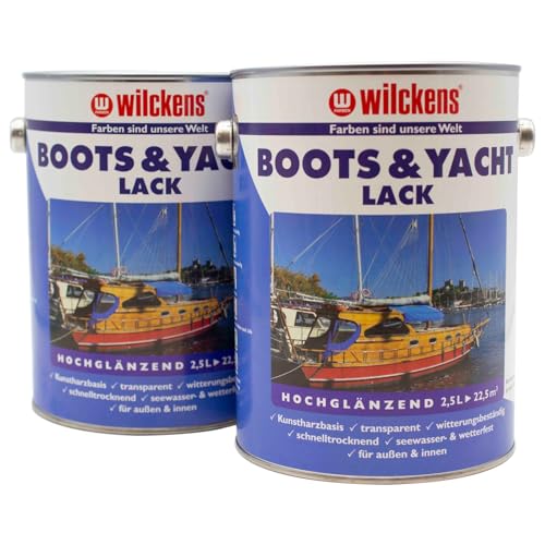 Wilckens Boots- und Yachtlack, 2,5 l, farblos