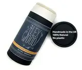 The Ilex Wood - Gewürztes, holziges, natürliches Deodorant mit Patchouli – 70 ml. Natürlicher Deodorant-Stick, vegan, plastikfrei, umweltfreundlich, tierversuchsfrei für Frauen und Männer