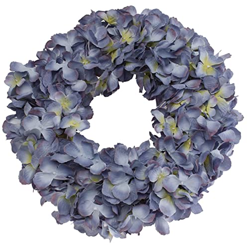 CREAFLOR HOME Hortensienkranz, Türkranz, Tischkranz, ca. 30-32 cm, blau