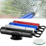 Safe Pro X FüR Autoscheiben, Safe Pro X Auto, Notfallhammer Auto Mit Gurtschneider, Fahrgestell und Testglas, Notfallhammer & Gurtenschneider FüR Autoscheiben FüR Land Und Unterwasser (4PCS Mix)