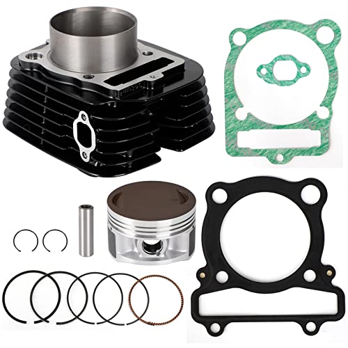 Areyourshop Zylinder Kolben Dichtungsset 83mm für Yamaha Big Bear Bruin Grizzly Moto-4 Raptor Warrior Wolverine 350 YFM350 YFM350ER YFM350FW YFM350FA YFM350FG YFM350FGI YFM350X YFM350R