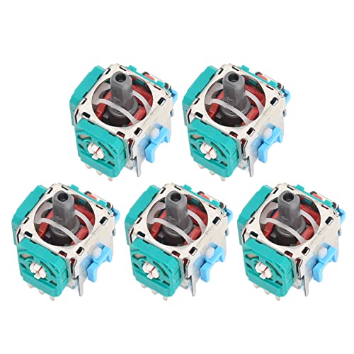 3D Analog Sensor Wheel Thumb Sticks Joystick Rocker Modul Ersatz für Griff, 5 Stück 3D Analog Stick Joystick Ersatz