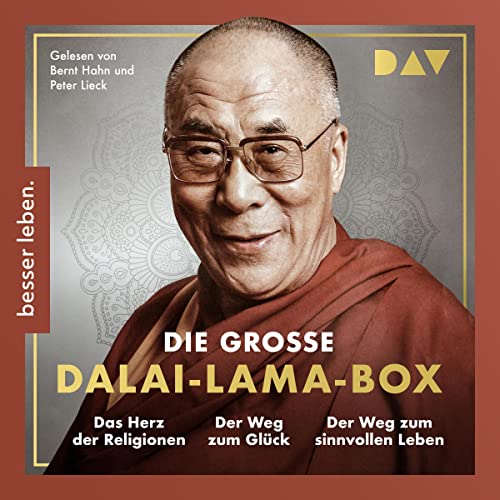 Die große Dalai-Lama-Box: Das Herz der Religionen / Der Weg zum Glück / Der Weg zum sinnvollen Leben